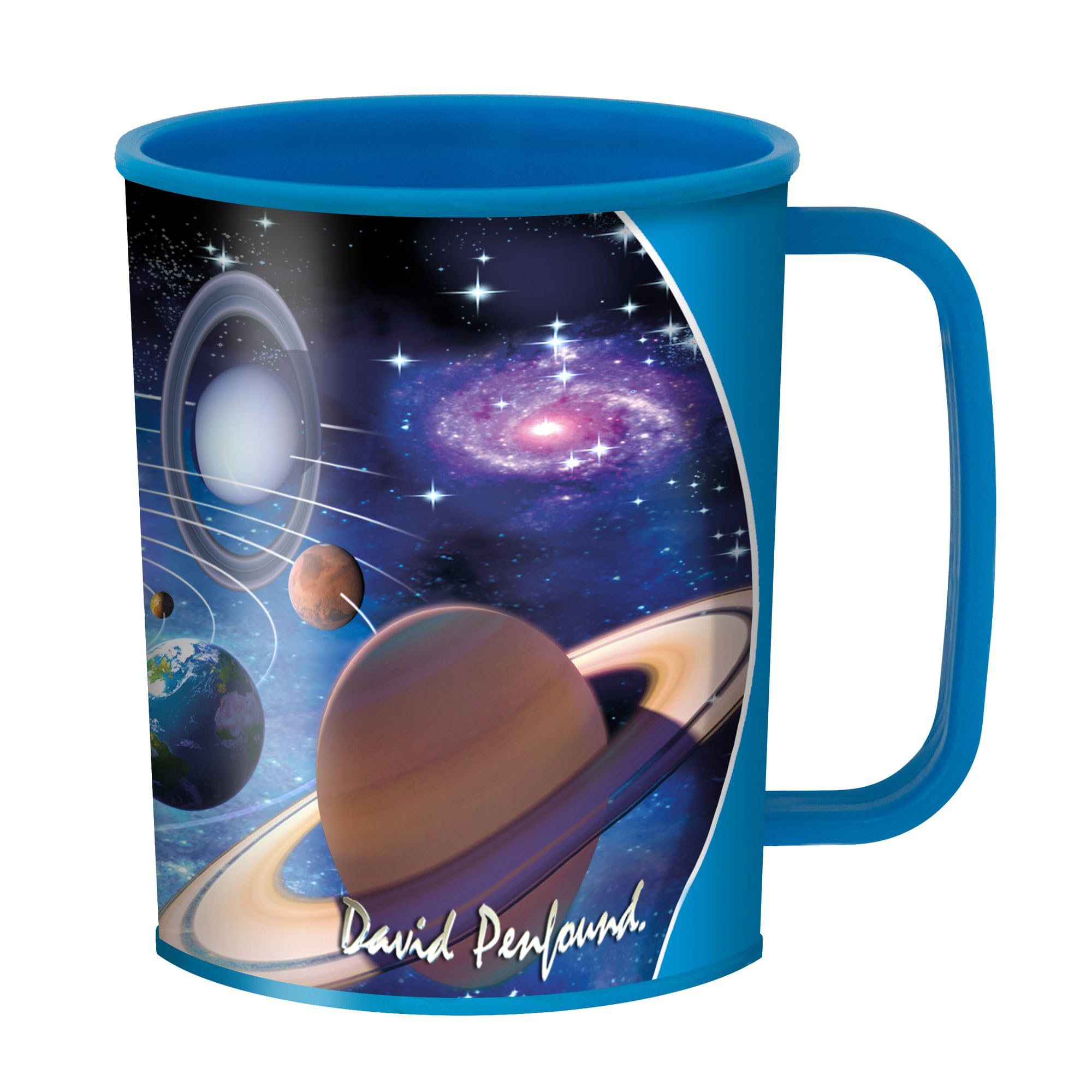 3D LiveLife Drinking Cup - You are Here from Deluxebase. 300ml Plastic Mug with Space Theme, Reusable Coffee Cup, Portable Animal Tumbler for Camping, Picnic, Travel & Everyday Use. — image 1