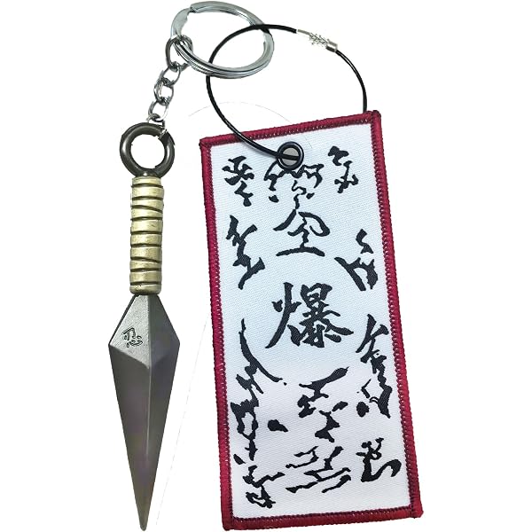 Amazon.com: ABYSTYLE Naruto Shippuden Kunai and Explosive Tag