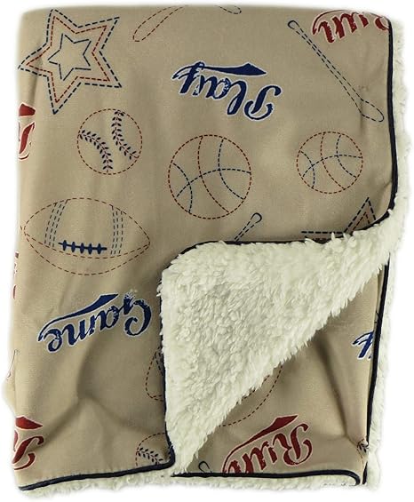 cot bed blanket size