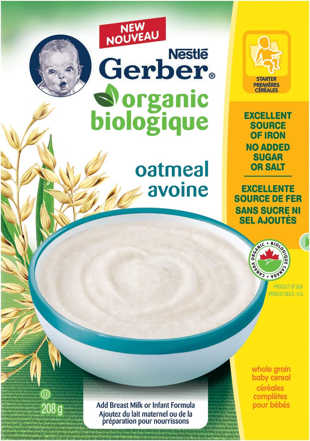 gerber organic biologique