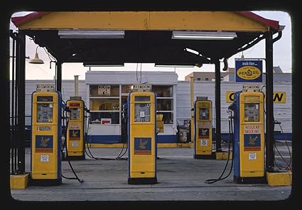 Amazoncom Vintography 24 X 16 Photo Five Golden Eagle Gas