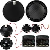 Morel Virtus Nano Carbon 63 6-1/2" 3-Way Carbon Thin Component Speakers