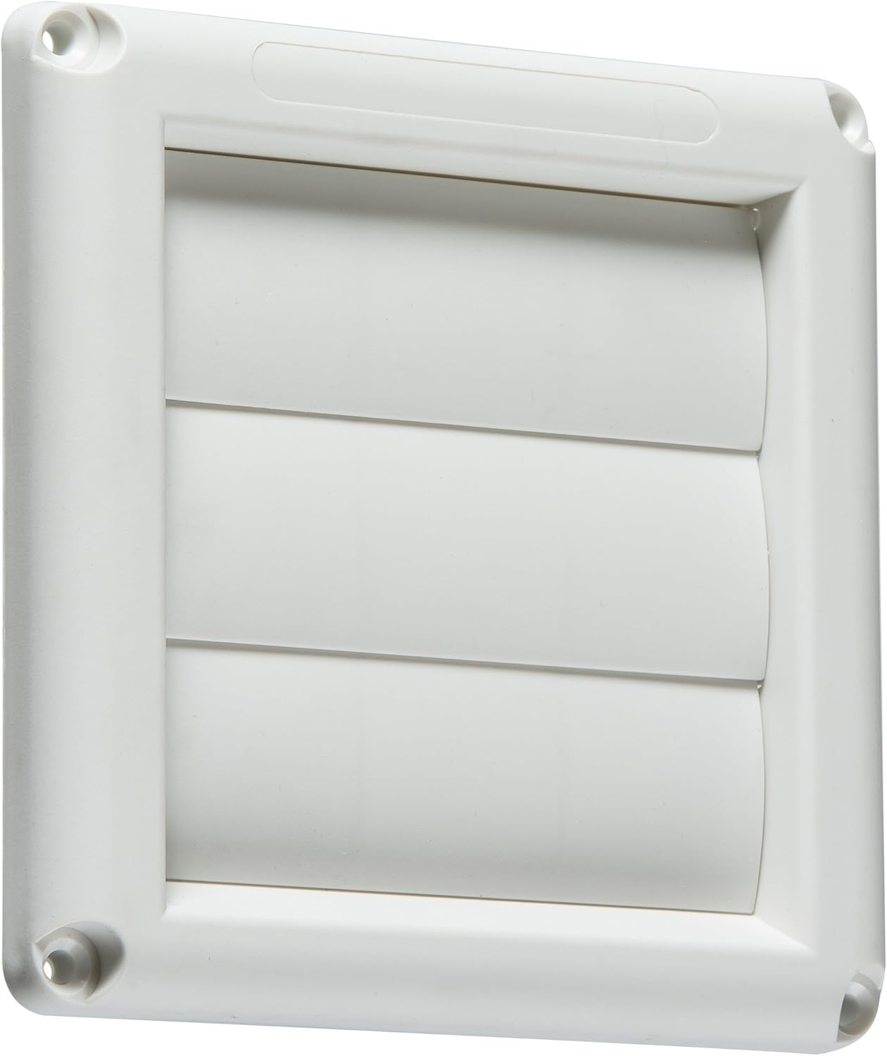 Knightsbridge 100 mm/4-Inch Gravity Shutter - White