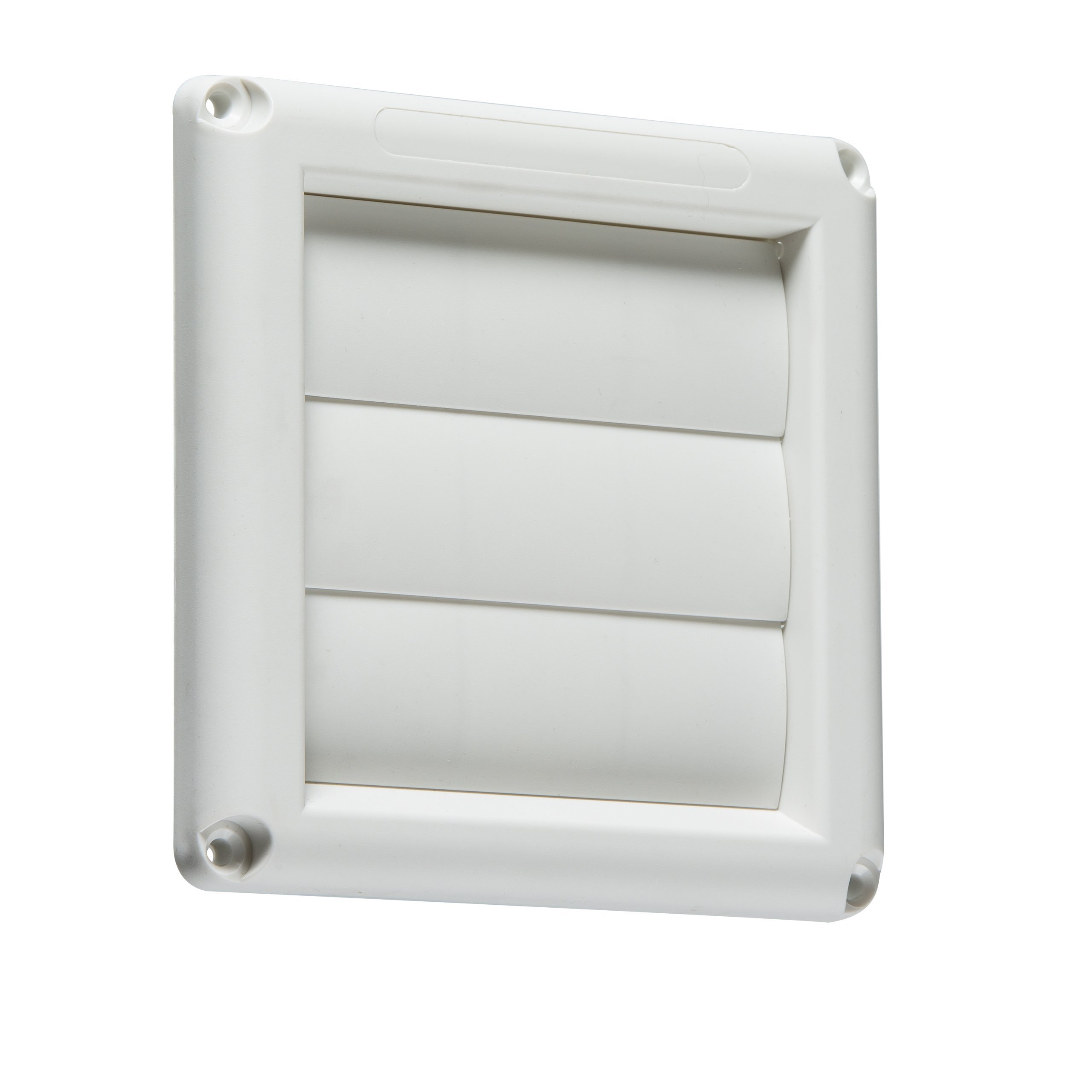 Knightsbridge 100 mm/4-Inch Gravity Shutter - White