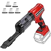 Adisipsoarin Cordless Vacuum Cleaner for Milwaukee M18 18V Battery, Electric Handheld Vacuum Cleaner with 105AW Powerful Suction, Portable Vacuum Cleaner for Floor, Carpet, Car(Battery Not Included)
