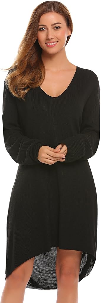 black sweater dress amazon