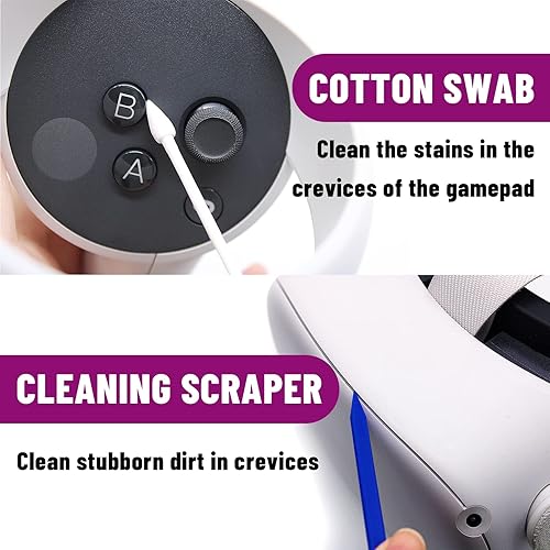 VR Headset Cleaning Kit, VR Lens Cleaner, Lens Pen Cleaner Kit for