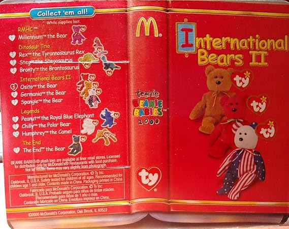 mcdonalds osito beanie baby