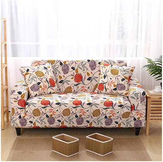 Amazon.de: JHLD Elastische Sofabezug, Gedruckt Stretch Sofa Überwürfe