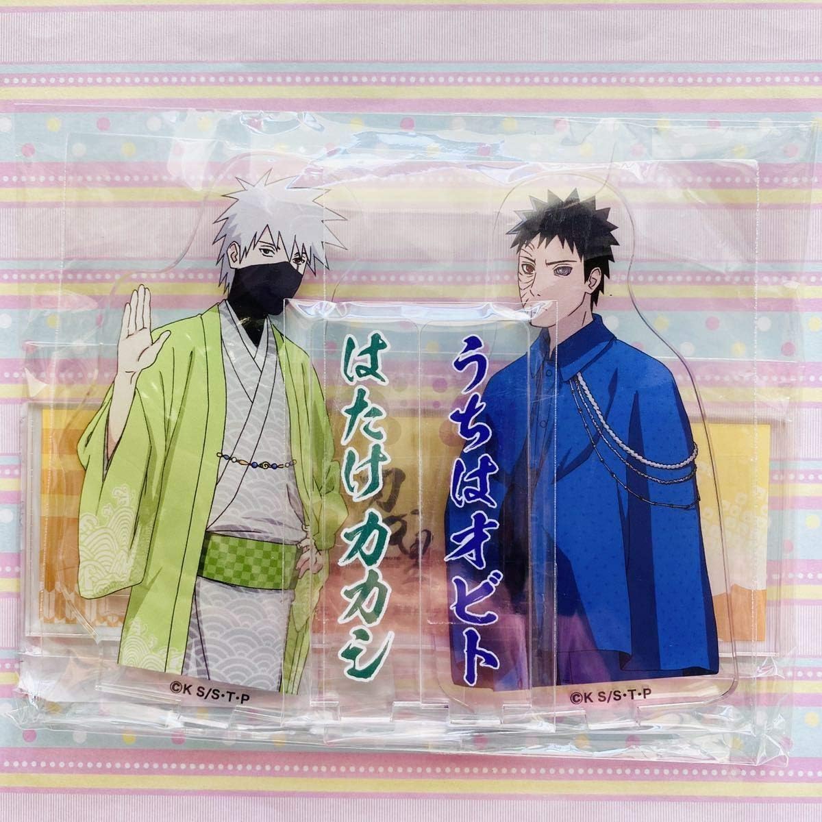 Naruto ニジゲンノモリ 忍里 アクリルジオラマ カカシ オビト アニメ 萌えグッズ 通販 Amazon