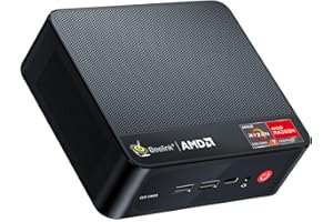 Beelink SER5 MAX Mini PC,AMD Ryzen 7 6800U(up to 4.7 GHz,8C/16T),Mini Computer with 24GB LPDDR5/500GB M.2 PCle4.0 SSD,Support Triple Screen Display,WiFi6,BT5.4,Type-C,2.5Gbps LAN Support Win 11 Pro