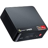 Beelink SER5 Mini PC,AMD Ryzen 5 5500U(up to 4.0 GHz,6C/12T),Mini Computer with 16GB DDR4/500GB M.2 PCle4.0 SSD,Support Triple Screen Display,WiFi6,BT5.4,Type-C,2.5Gbps LAN