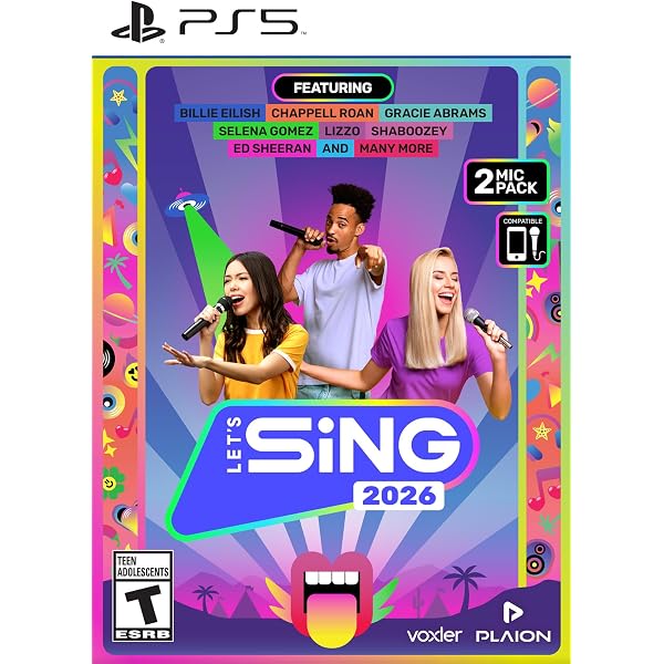 Amazon.com: Let's Sing 2025 (2 mic bundle) - Nintendo Switch