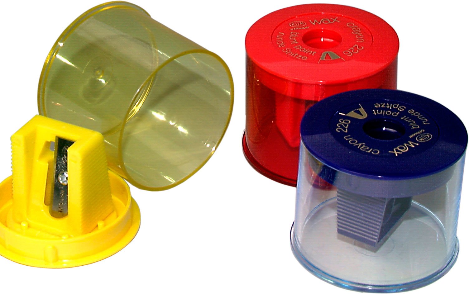 KUM 105.05.71 Can Sharpener, Tube Sharpener for Wax Crayons