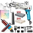 Rug Tufting Gun with Carpet Trimmer Kit - BESGEER-Rug-Tuft-Gun-with-Tufting-Shears, 2 in 1 Cut & Loop Pile Carpet Gun and Carpet Carving Clippers,