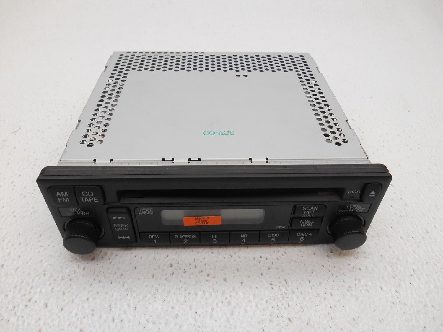 Amazon.com: New OEM Honda Element Radio Stereo CD Player Deck  39100-SCV-C010-M1: Everything Else