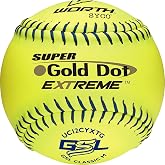 Worth | Slowpitch Softballs | GSL Approved | 12 Count | Multiple Options