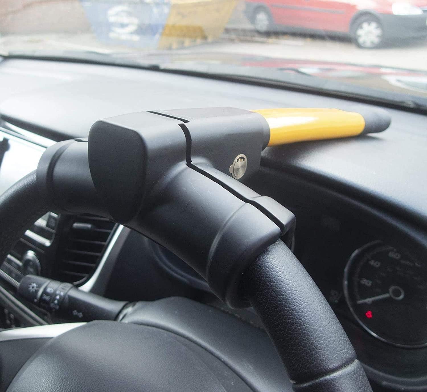 UKB4C TBar Car Steering Wheel Lock Wheel Immobiliser Deter Thieves