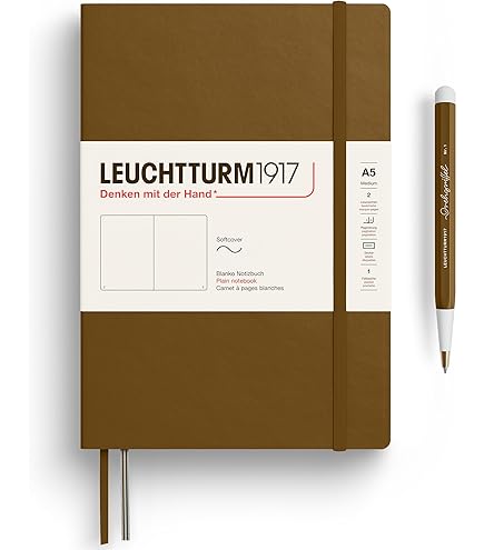 Amazon.com: LEUCHTTURM1917 - Notebook Hardcover Medium A5-251