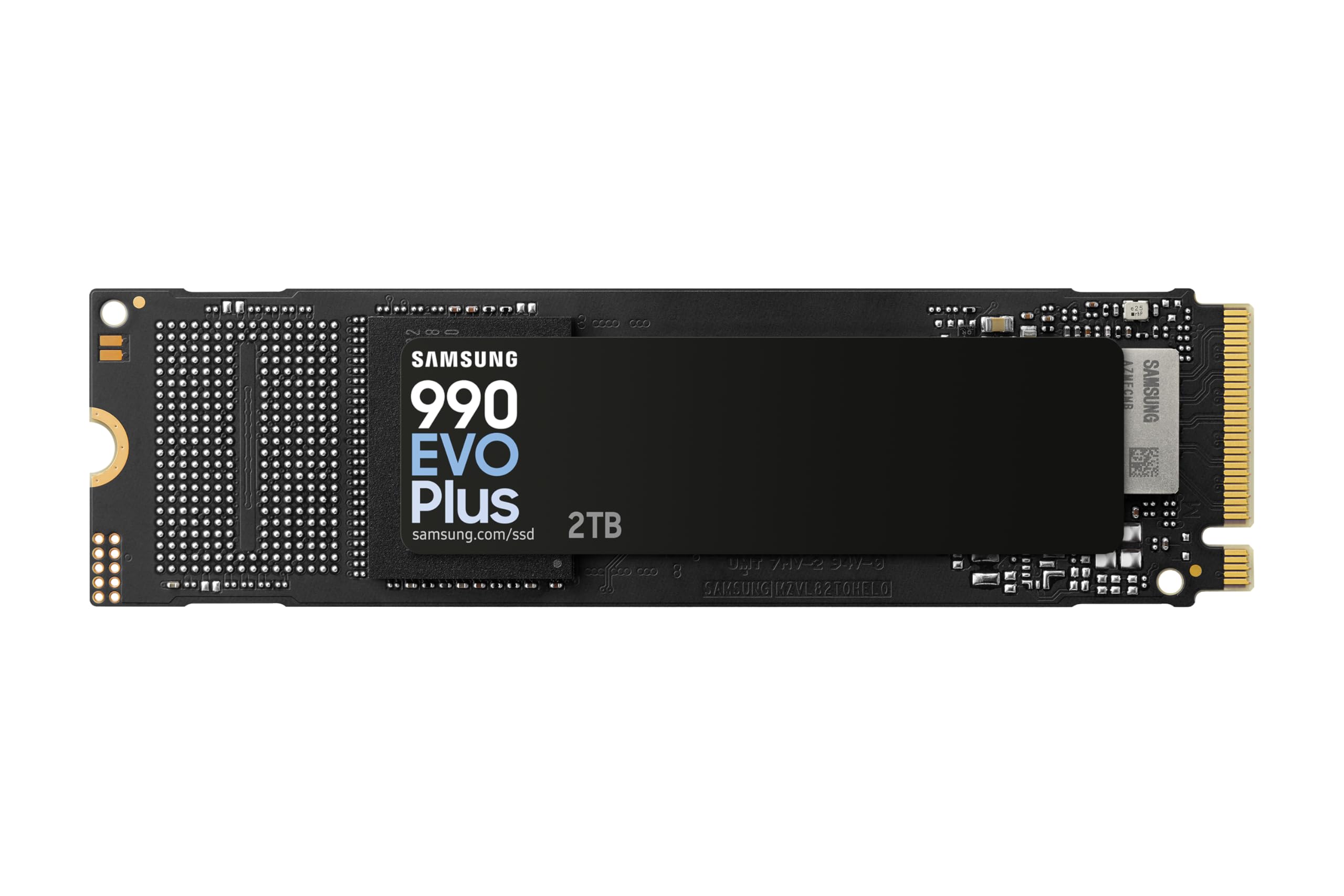 Samsung SSD Interne 990 Evo Plus, Nvme 2.0 Pcie 4.0 X 4 / 5.0X2, 2 To, Vitesse De Lecture Jusqu'À 7250 Mo/S, Idéal Pour Le Gaming Et La Bureautique, Mz-V9S2T0Bw