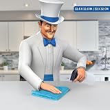 MR.SIGA Microfiber Cleaning Cloths 24 Pack 12.6 x 12.6 inches 32x32cm view 2