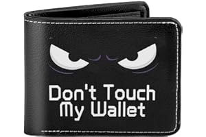 BIPKONU Boys Wallet for Teens, Kids Wallet for Boys Ages 5-7 8-10 9-12 12-14, Cool Leather Bifold Rfid Blocking Wallet With Coin Pocket ld Window for Teen Boy Men Youth Birthday Christmas Gifts