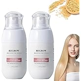 2PCS Hair Regrowth Rice Nutri Spray,Rice Water Hair Growth Spray,Hair Helper Sprays Biotin and Caffeine,Regrow 2.0 Hair Regrowth Rice Nutri Sprays for Stronger, Healthier Hair