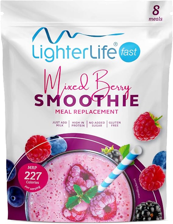 LighterLife Fast Berry Smoothie Low Calorie Diet Slimming Replacement