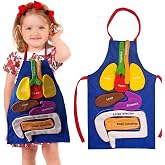 Boczif 3D Organ Apron Awareness Educational Toy, Human Body Model for Kids | Anatomy Costume Apron Plush Stuffed Viscera Model for Home Preschool Early Childhood Teaching Aid