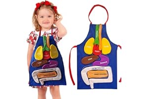 BOCZIF 3D Organ Apron, Human Body Organs Apron Awareness Educational Tool Toy for Kids, Anatomy Costume Apron Plush Stuffed Viscera Model Removable for Home Preschool Early Childhood Teaching Aid