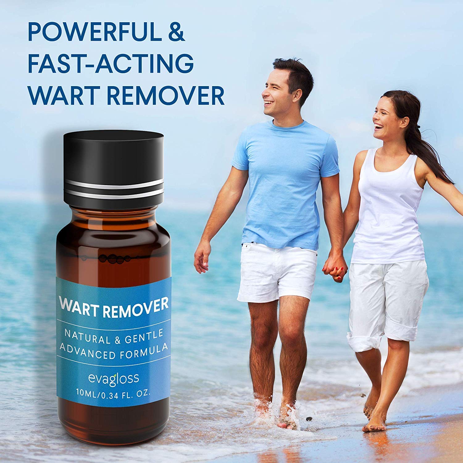Evagloss Wart Remover Liquid Maximum Strength Painlessly Removes