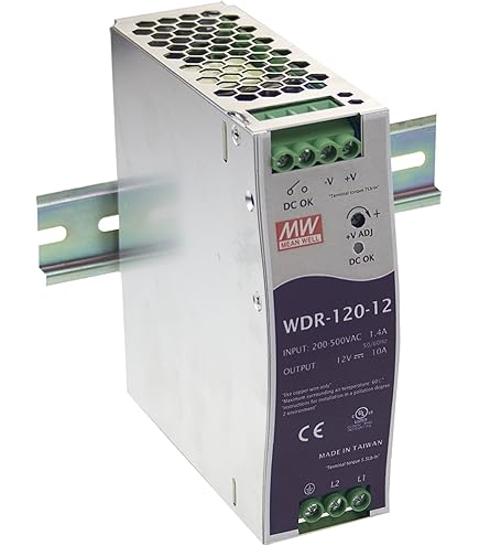 Amazon.com: Mean Well NDR-240-24 240W 24VDC 10A AC/DC Industrial