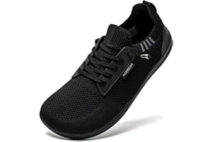 HOBIBEAR Unisex Wide Barefoot Minimalist Shoes for Womens Mens Zero Drop Shoes Lightweight