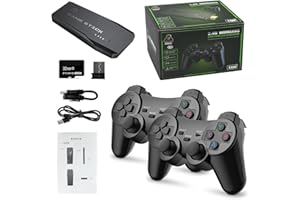 VGBUS Jogujos Retro Video Game Console - Plug and Play Video Games, Retroxplug Game - 2024 Retro Gaming Console Built in 20000+ Games with Dual 2.4G Wireless Controllers (M8-64G)