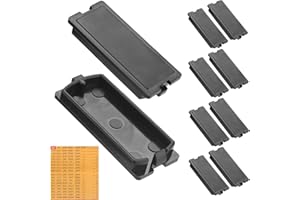 PONGLE Circuit Breaker Filler Plate for Eaton Cutler Hammer Panel, Compatible with BRFPP Circuit Breaker Knockout Filler Plate (Comes with Breaker Box Label) 10 Pack
