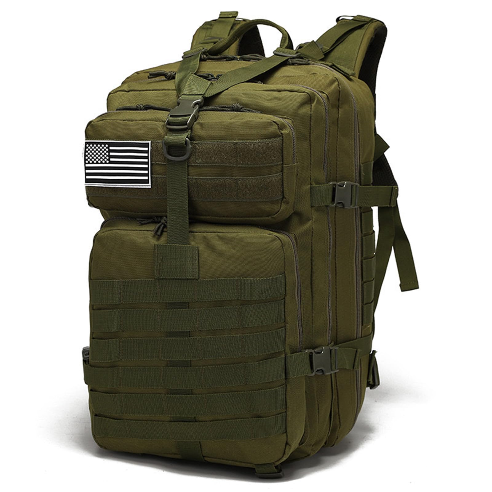 CINGHI LUSSO Tactical Backpack Mens 45L Bag Military Backpack for Travelling Mens Rucksack for Men Women Large Capacity School Bag