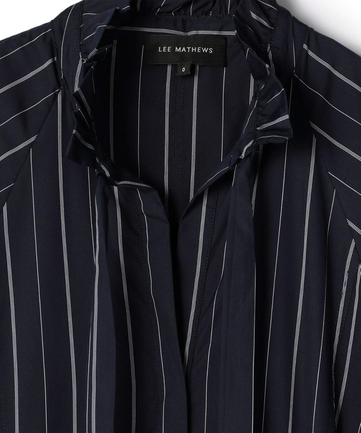 Amazon Co Jp リー マシュー Lee Mathews ワンピース 0 インディゴブルー 服 ファッション小物