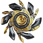 Stress Relief Metal Fidget Spinner for Adults, EDC Fidget Spinner with Open Armor Design & Smooth Spin. a Cool Fidget Toy for