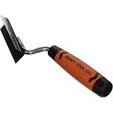 Kraft Tool PL591PF Stainless Steel 90-Degree Outside Corner Trowel with ProForm Handle, 3-1/8 x 3/4-Inch