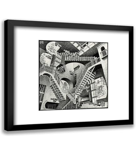 額装済/morphosis　no4/MC Escher/エッシャー 額装済/morphosis no4/MC Escher/エッシャー Amazon.com: (10x36