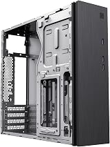 CiT S506 Slim Desktop Case M-ATX Horizontal Vertical USB 3.0 Fan Black view 5