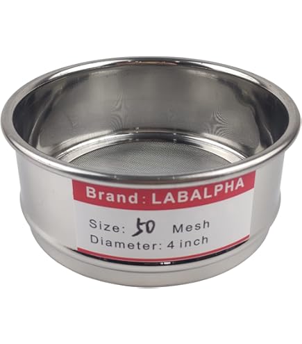 Newark Wire 0310015 SuperlaSieve Test Sieve, #40 US Standard Mesh