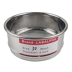 LABALPHA 50 Mesh Lab Sieves, Test Sieve #50