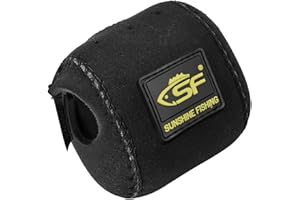 SF Low Profile Neoprene Baitcaster Reel Covers Casting Protective Reel Case fit 50 100 200 Series Baitcaster