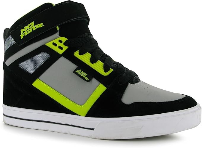 no fear high top trainers