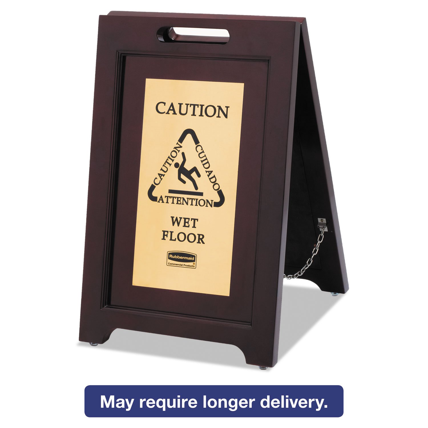 RCP1867507 - Executive 2-Sided Multi-Lingual Caution Sign