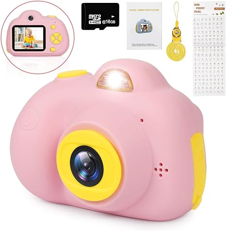 Leaderpro Appareil Photo Enfant Numerique Camera Pour Enfant 8