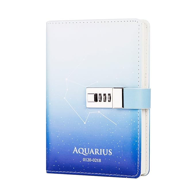 Amazon.com: Toim 12 Constelaciones PU Diario de piel ...