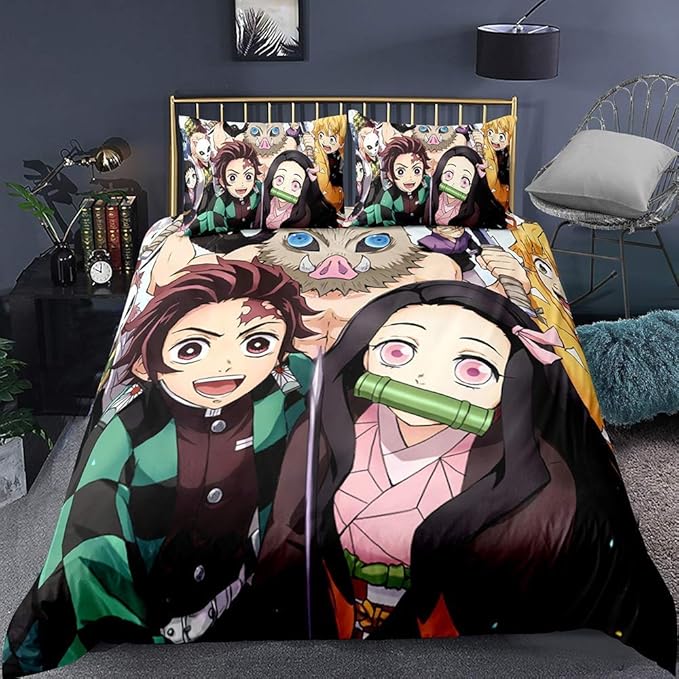 FENSHAN Kimetsu no Yaiba: Kamado Tanjirou y Kamado Nezuko Otaku y Anime