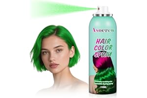 ASOCREW Ascrew Green Root Touch Up Hair Color Dye,Temporary Hair Color Spray,Hair Wax Dye Pomades,Washable Hair Coloring Natural Hair Strong Style Gel Cream Hair Dye for Party,Hollowen,Cosplay(Green)